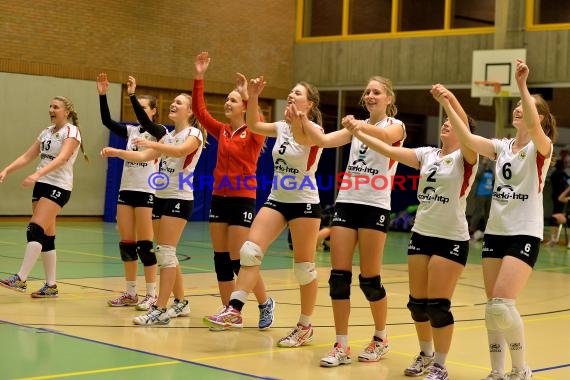 Volleyball Damen 3. Liga Süd SV Sinsheim gegen TV Villingen 23.10.2016 (© Siegfried)